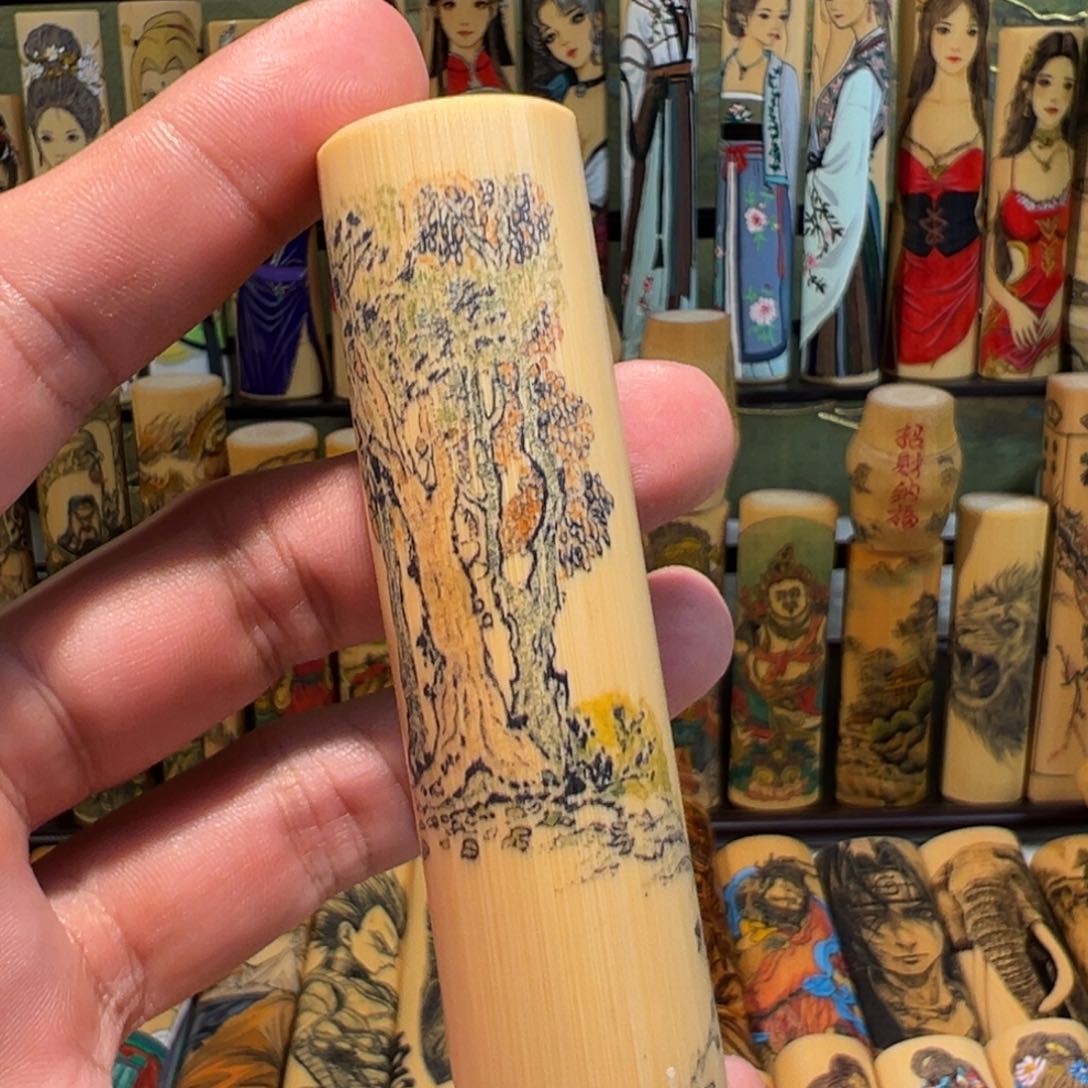手工针刺山水福利