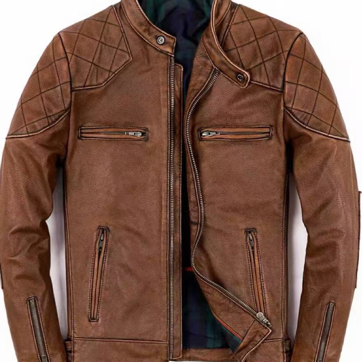 瑕疵皮衣～默认微瑕磨损～介意勿拍～非图片款～实物以直播间介绍为准