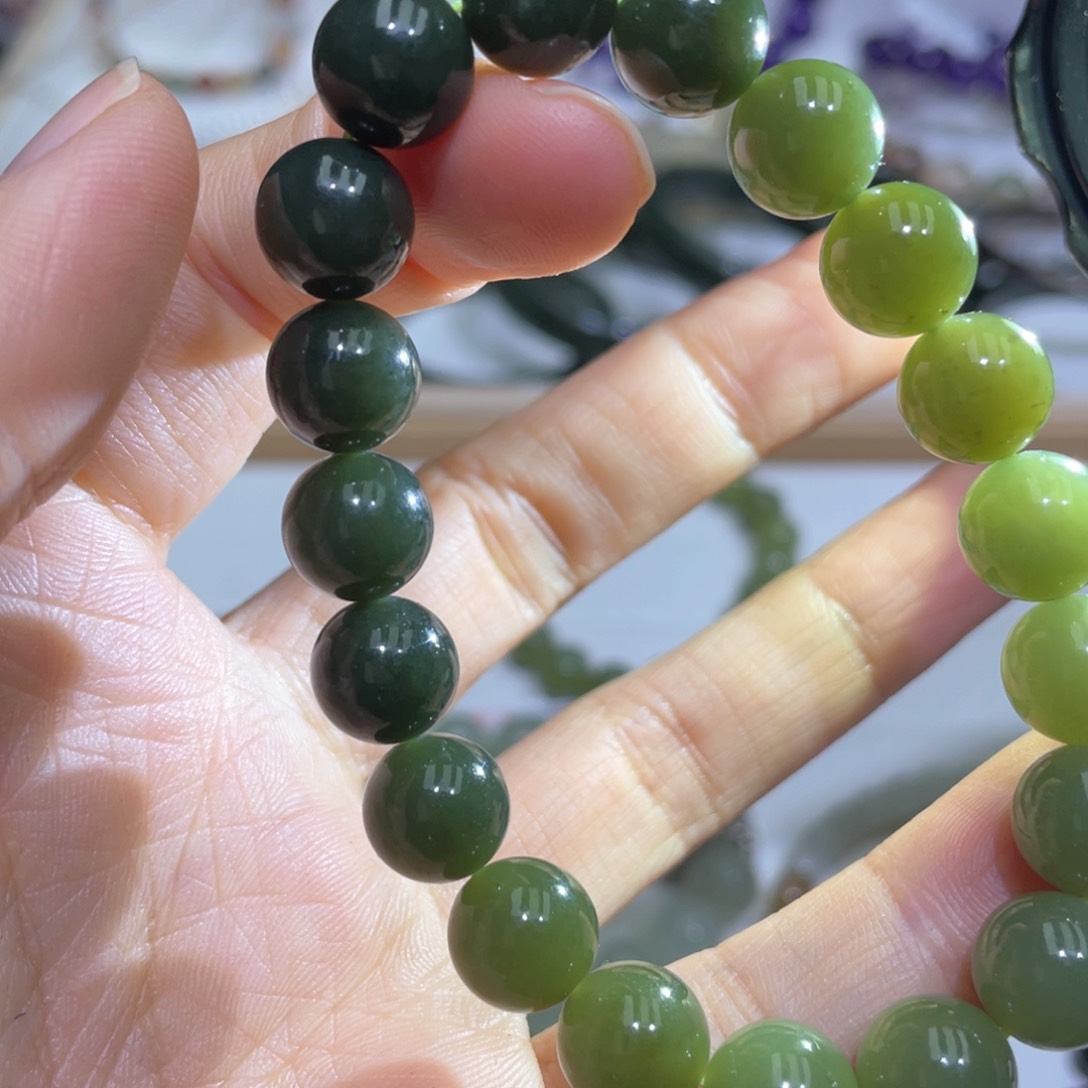 和田玉手链未镶嵌