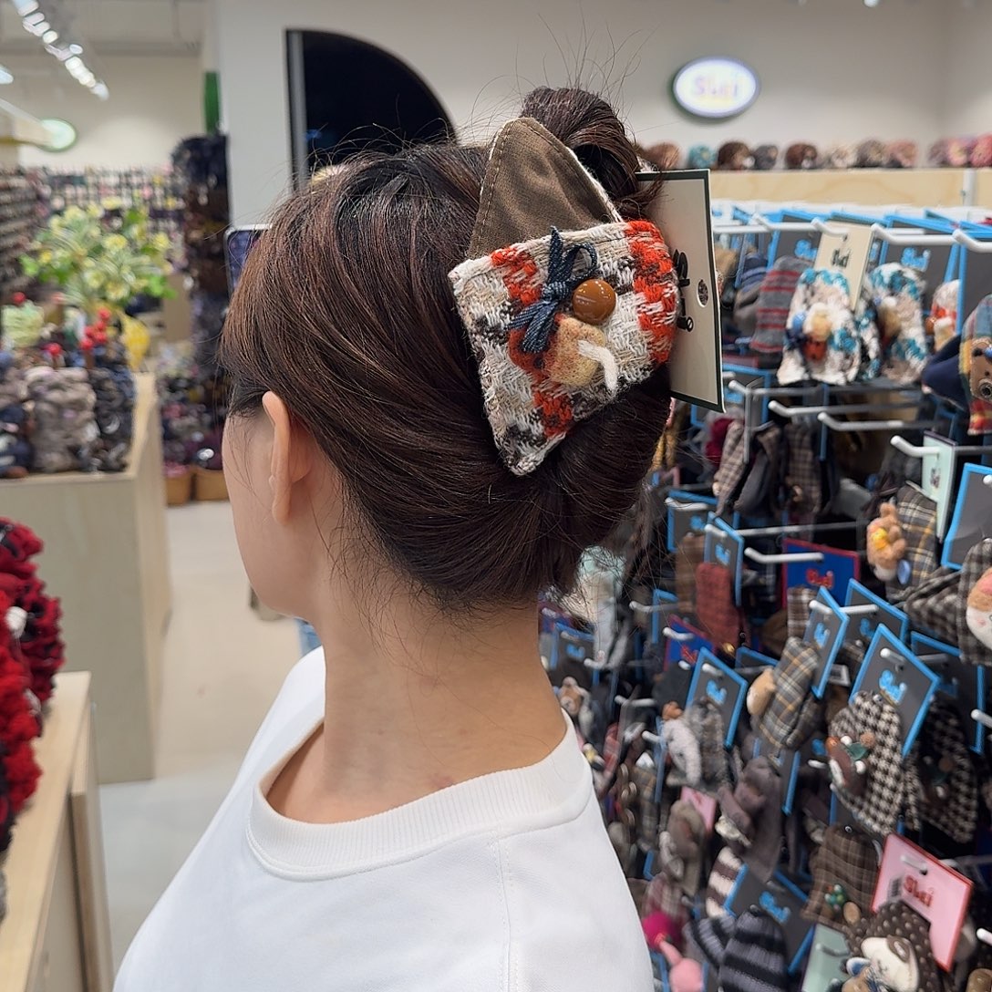 皮质非金属好看的三角夹205