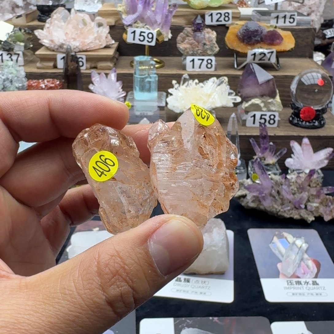 自***长未镶嵌珠宝半成品水晶