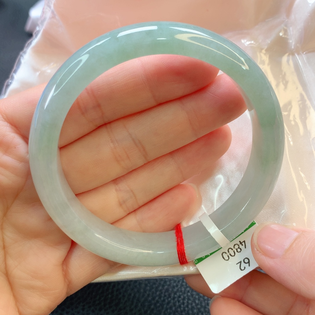 翡翠手镯未镶嵌62正