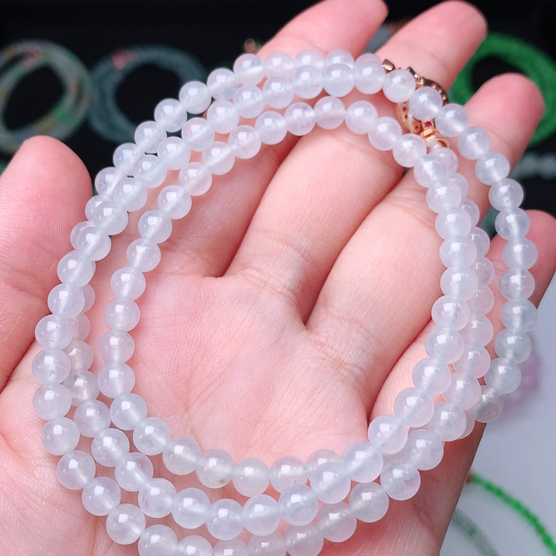 翡翠手链未镶嵌何***?翡翠