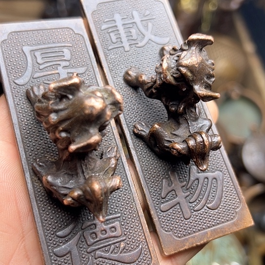 铜制文玩把玩物件