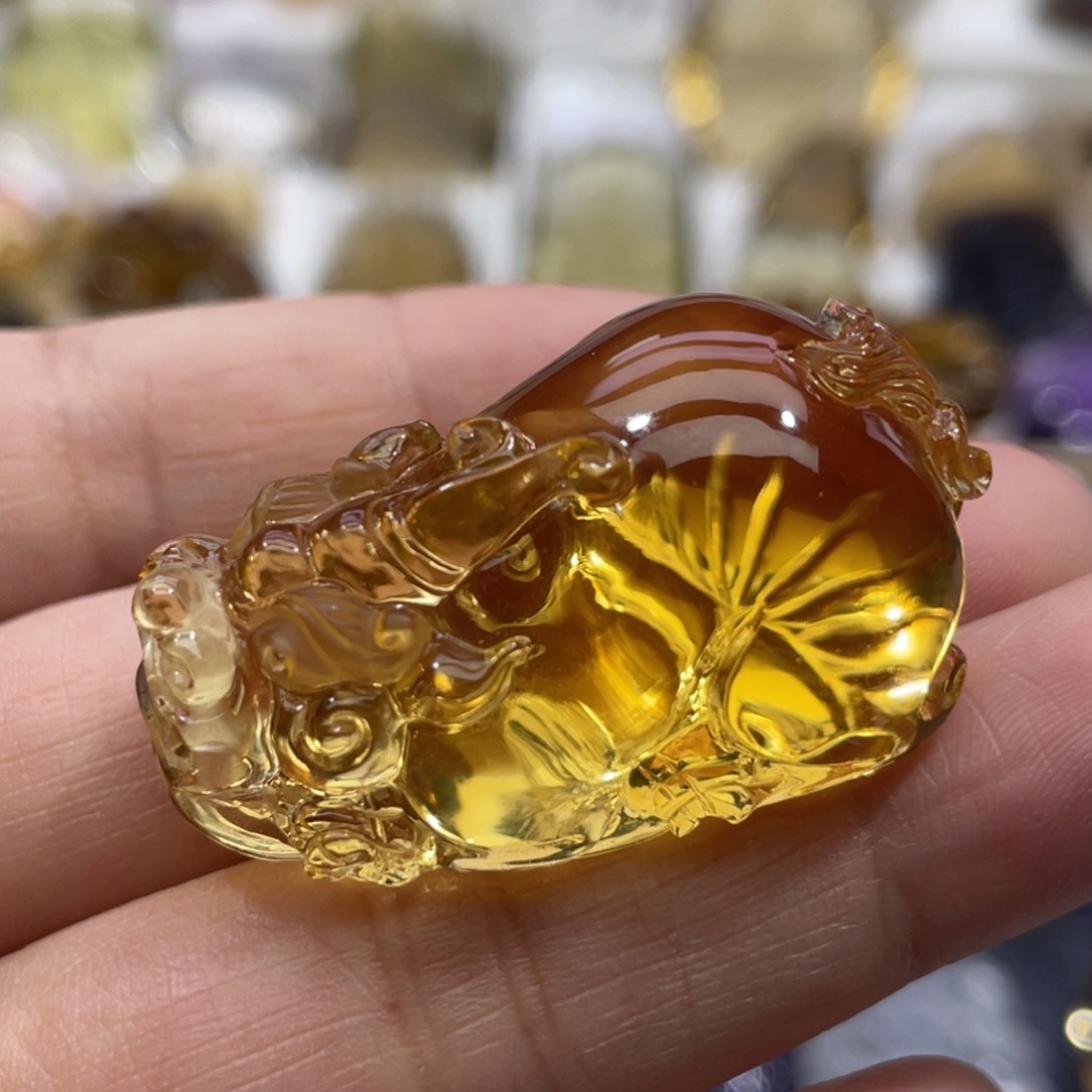 未镶嵌颈饰水晶定制