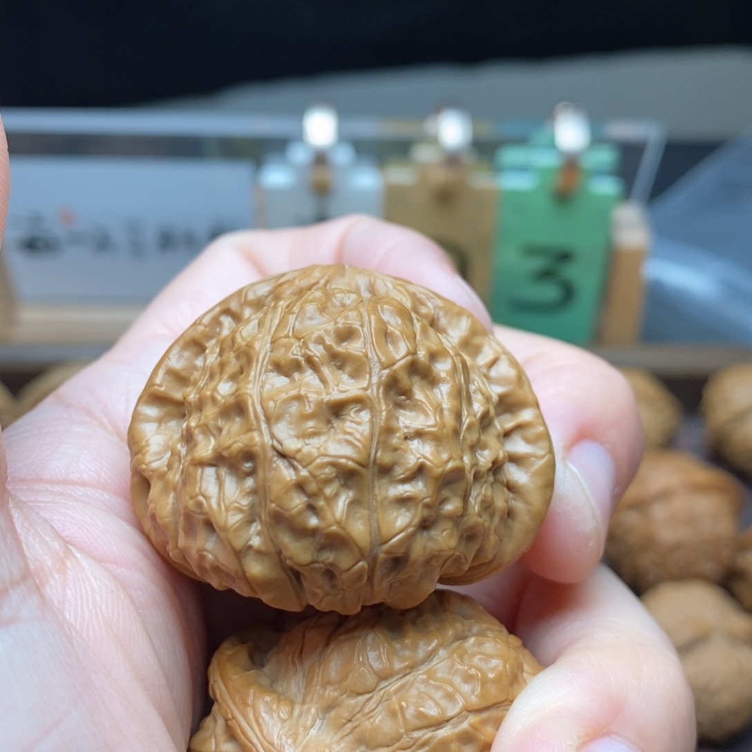 篮***友文玩核桃把件南瓜