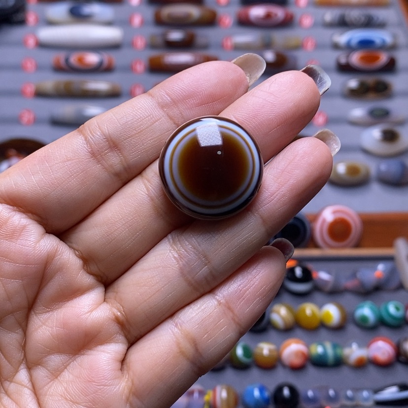 【闪购商品】玛瑙/玉髓珠宝半成品未镶嵌浩*