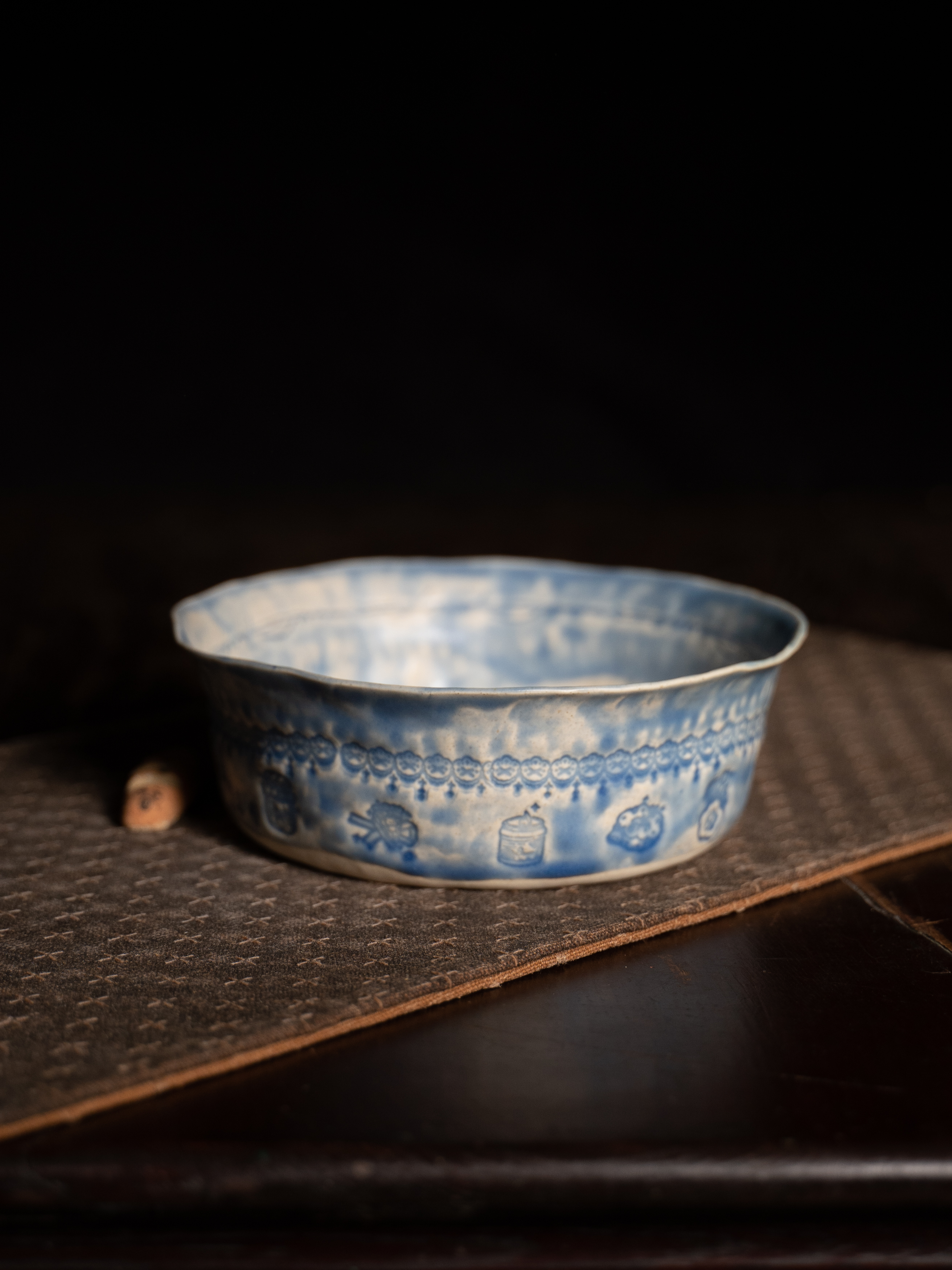 喜作 | 手捏动态小猫咪插画汤面碗