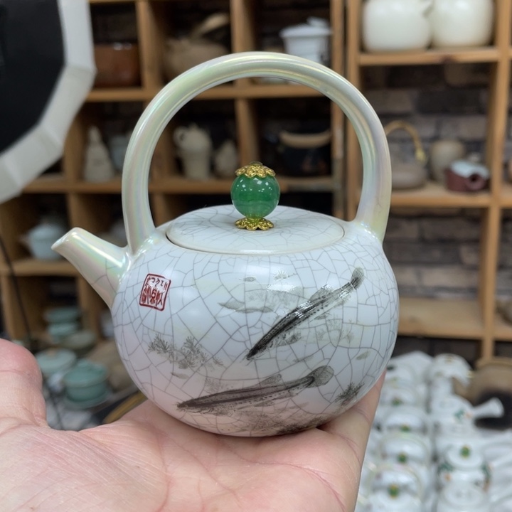 壶茶壶陶瓷茶壶茶杯