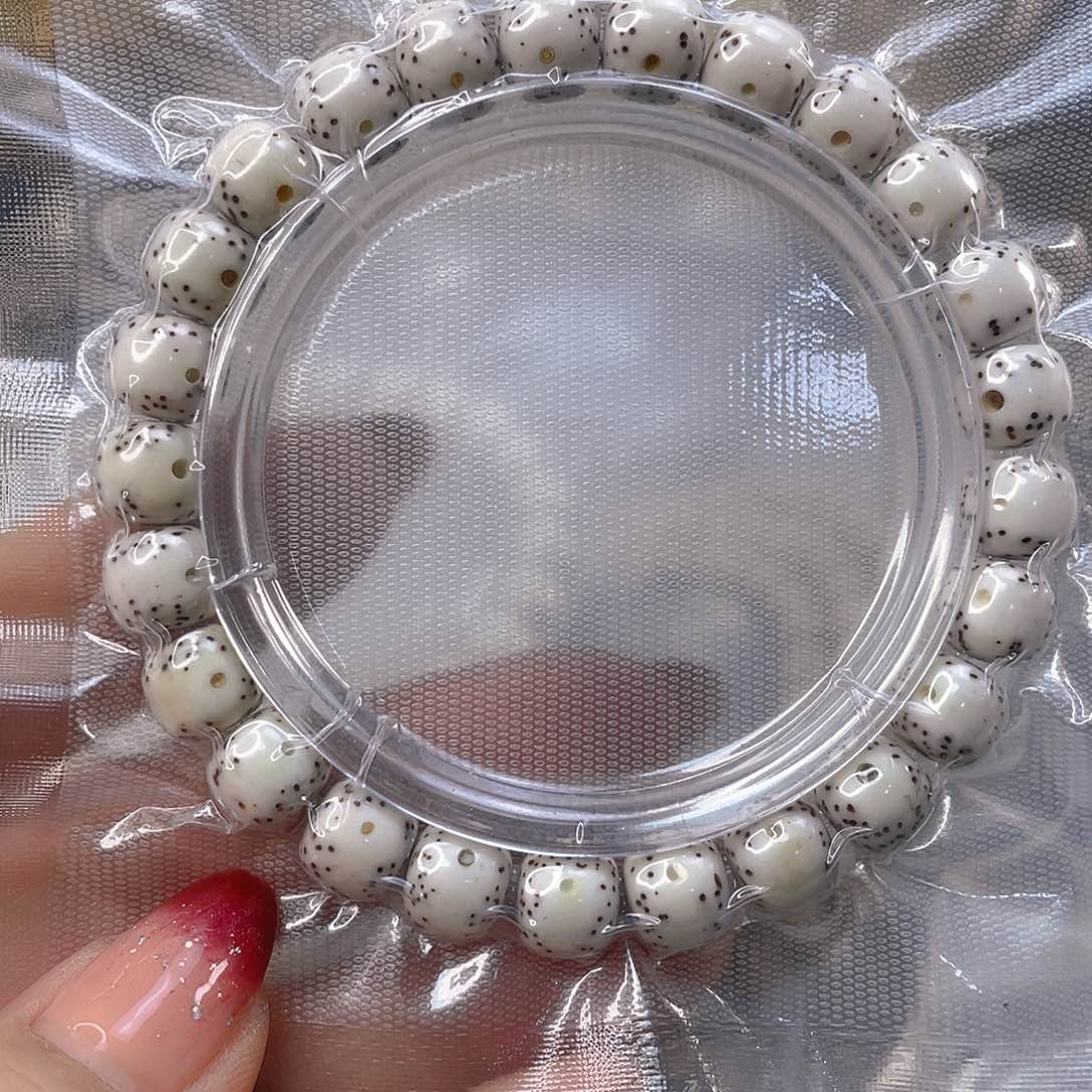 星月菩提手串娴*原生态月留白尺寸8/9