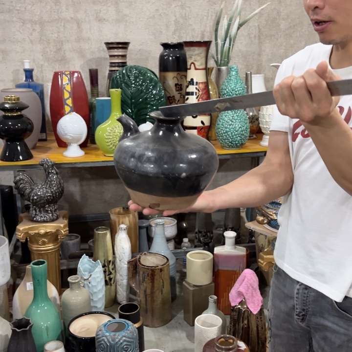 瓶高度18厘米口径3厘米微瑕捡漏