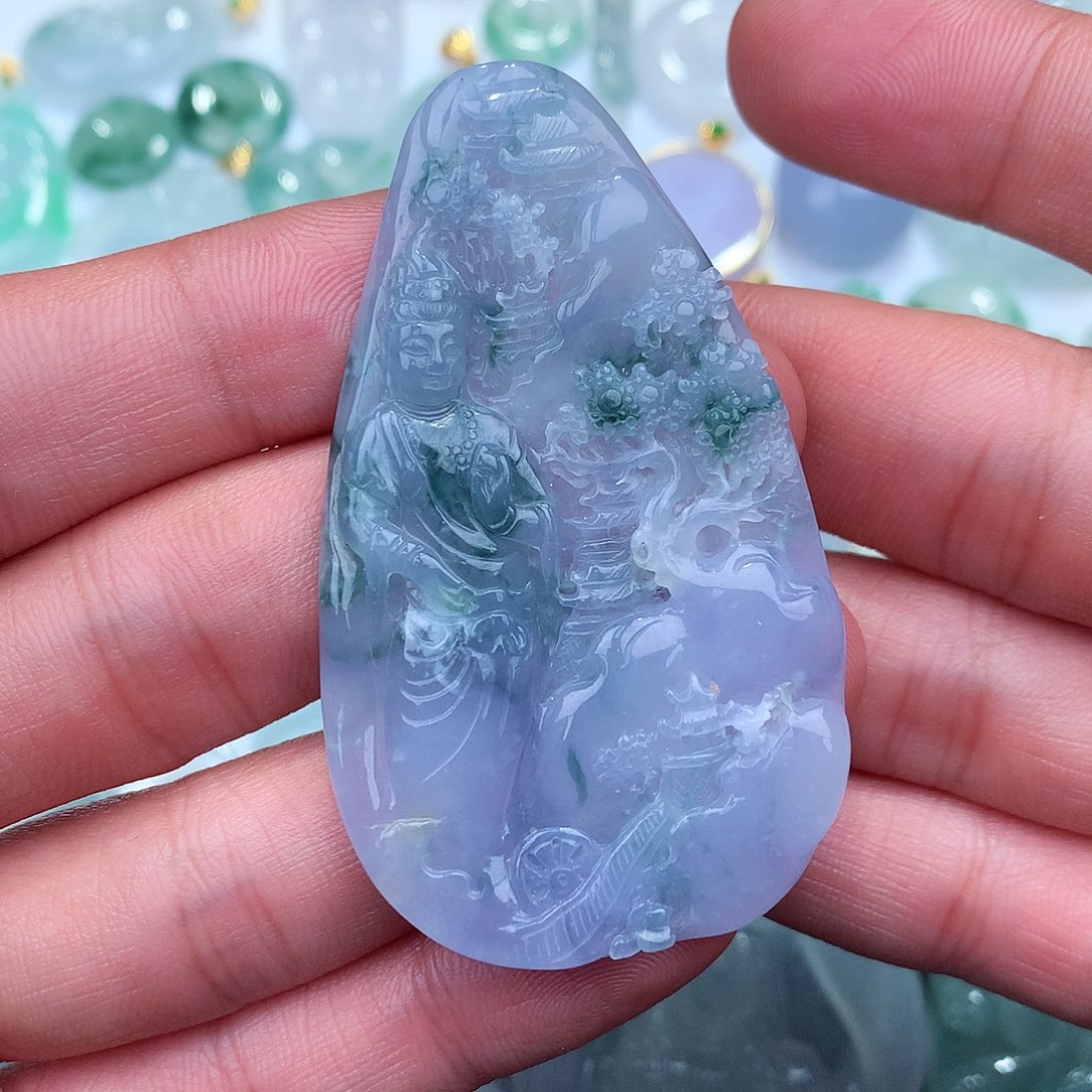 翡翠吊坠(不含链)未镶嵌