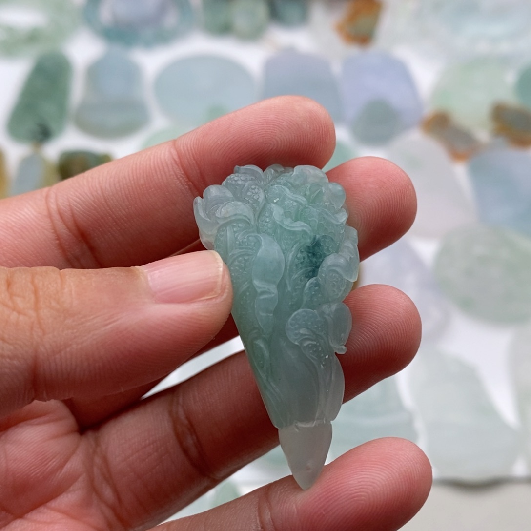 定制翡翠未镶嵌天然缅甸翡翠a货