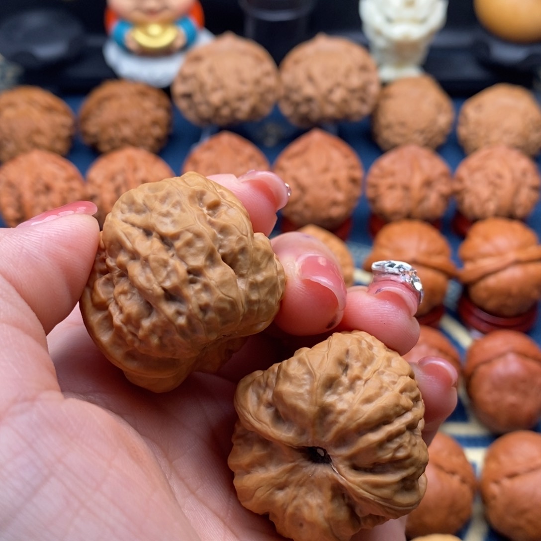 文玩核桃把件·*·精品小手捻