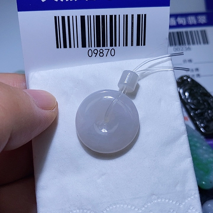 翡翠未镶嵌颈饰天光墟翡翠市场现金代购