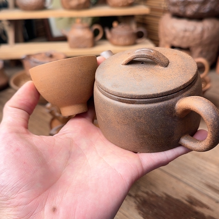原矿老岩泥茶器系列