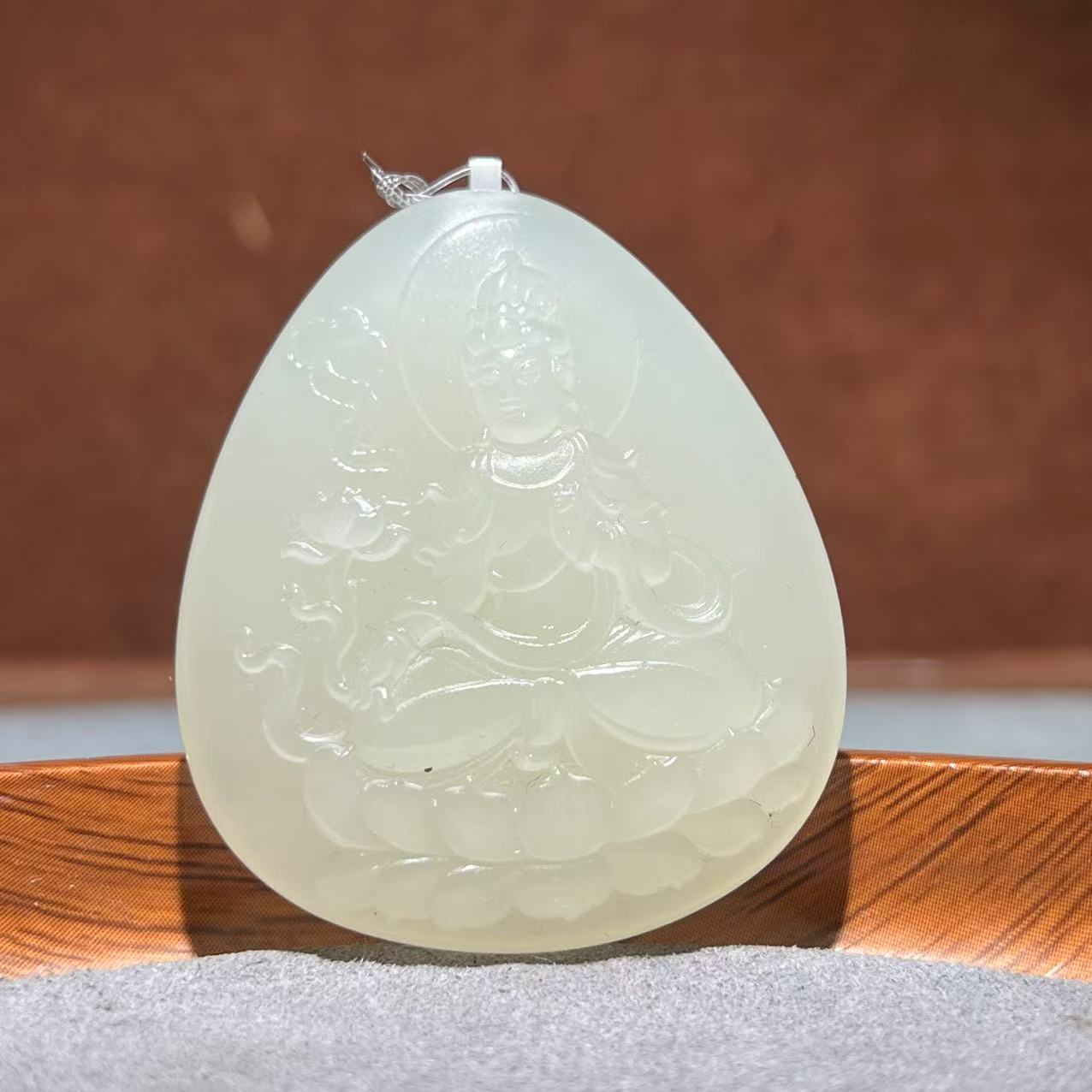 【张老斯珠宝】天然和田玉吊坠lx25281