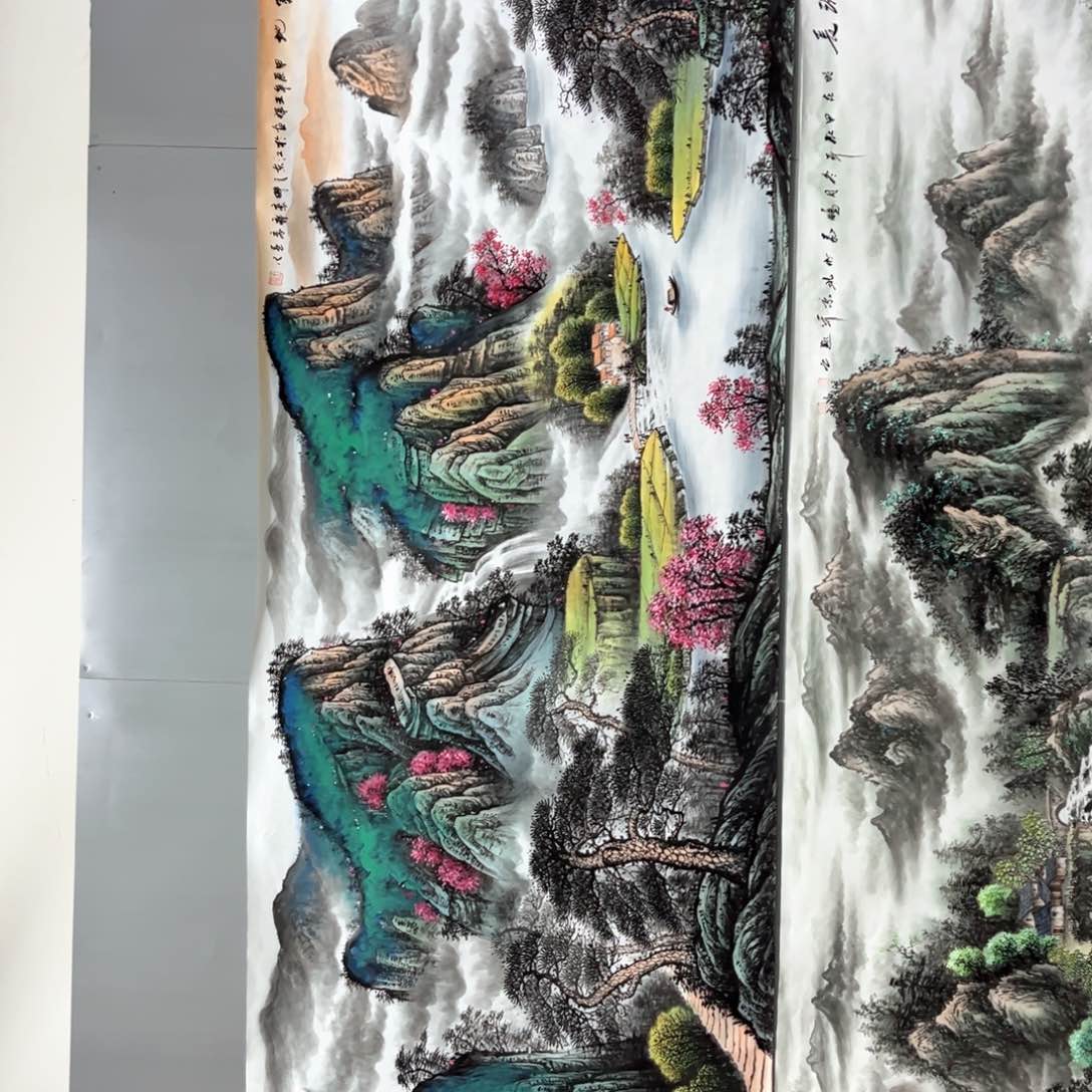 国画遇**缘我的小伙伴们都很努力