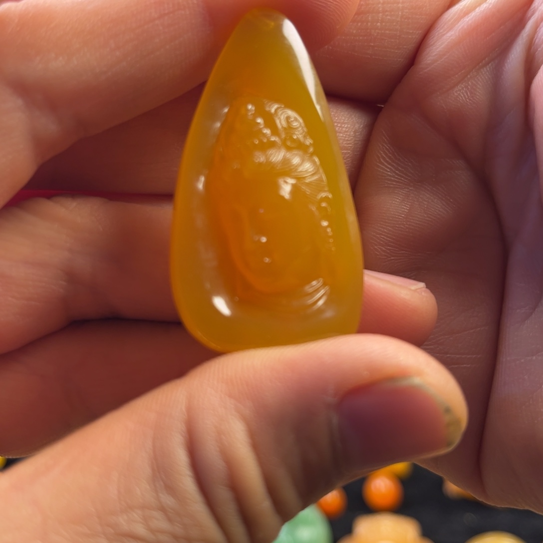 石英质玉挂件未镶嵌