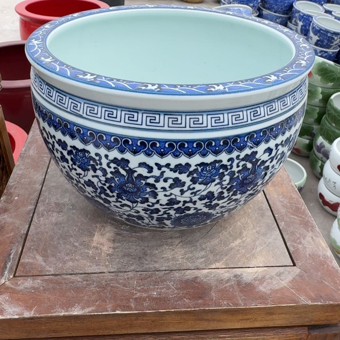 懂***秋瓷片直径25厘米高度18厘米