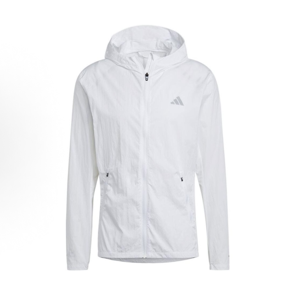 adidas Marathon Jacket Logo印花运动连帽夹克外套男款IB8265