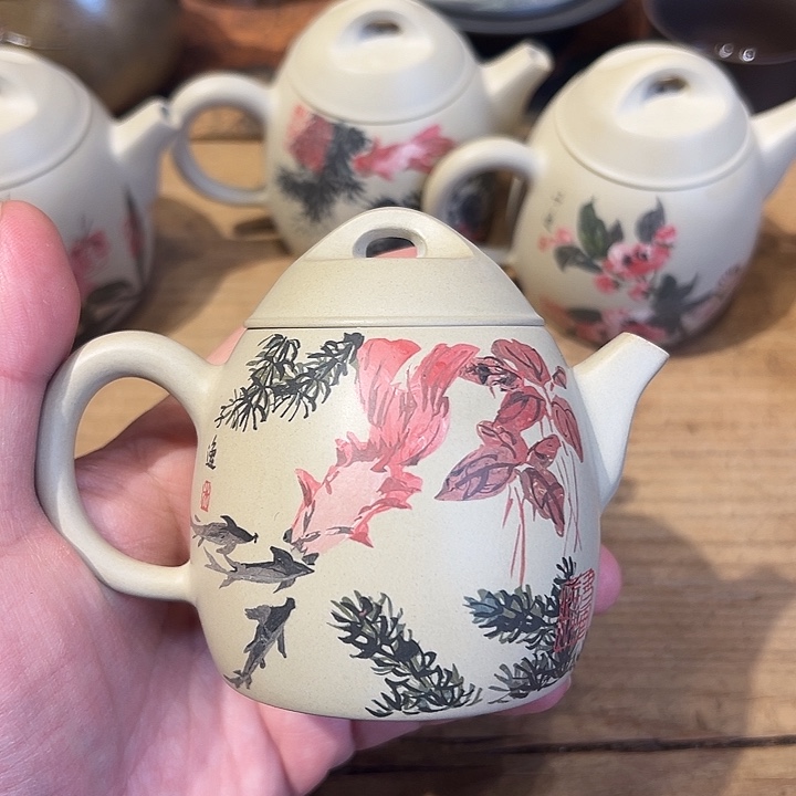 壶建水紫陶全手工