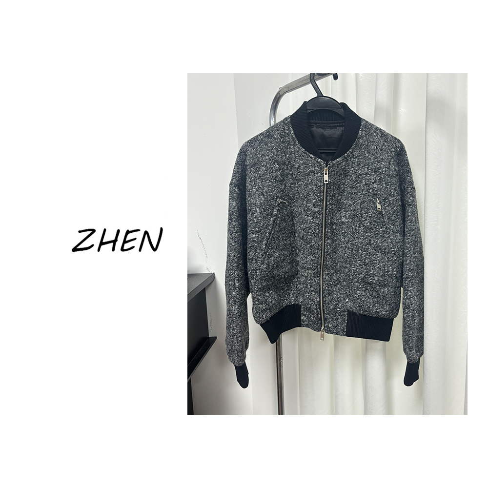 【ZHEN】K0952 2025新款气质 休闲外套职场风小众设计师款