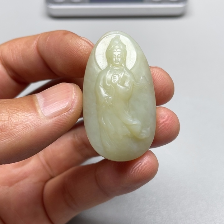 和田玉吊坠(不含链)未镶嵌用****5