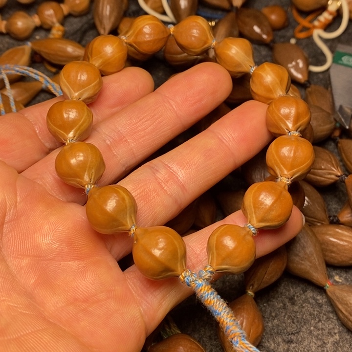 橄榄核手串1.4尺寸48号