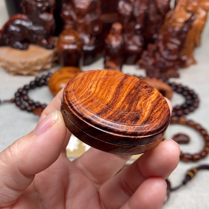 花梨木类端景台小盒子