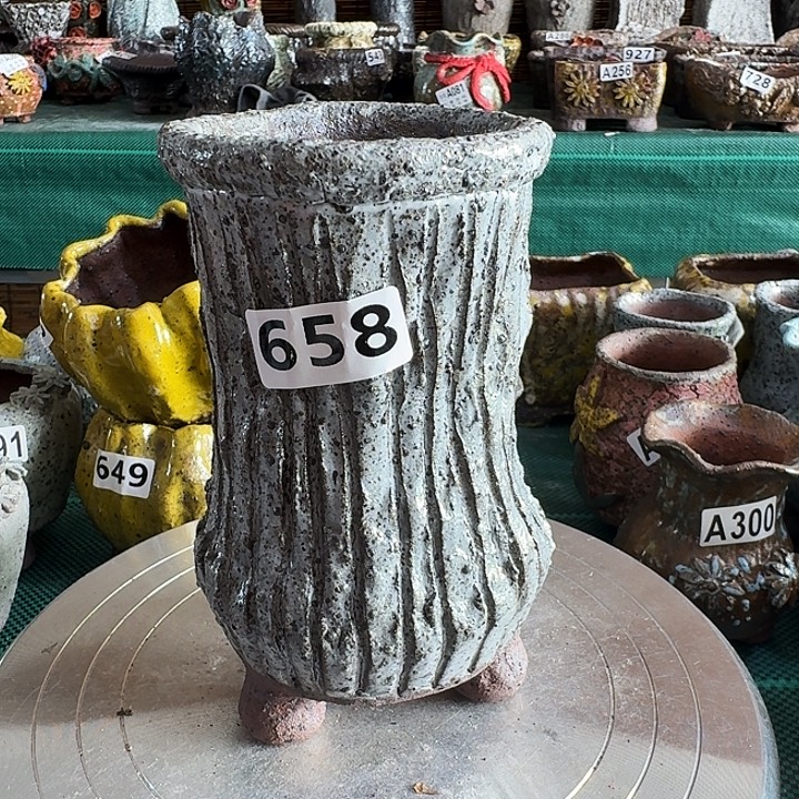 内口7高17粗陶手工制作