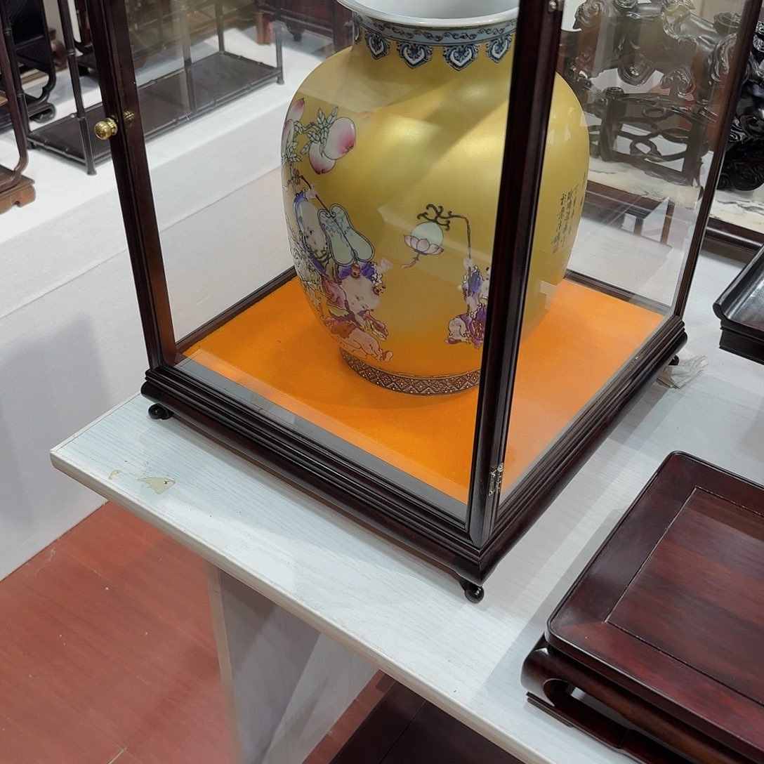 福***熙大叶紫檀工艺品底座