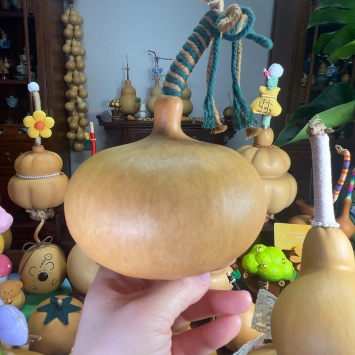 老皮色厚皮响籽葫芦