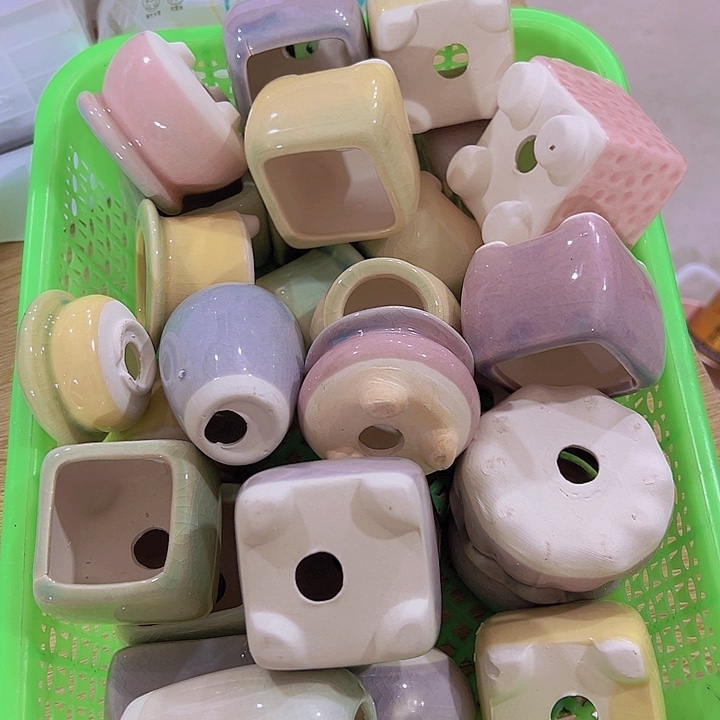 红陶拇指瑕疵随机6个