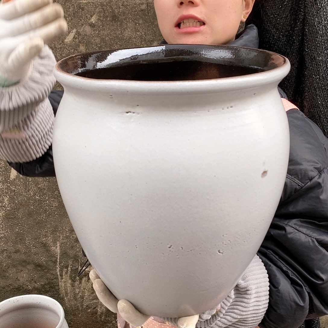 紫砂花盆大瑕疵口27高31