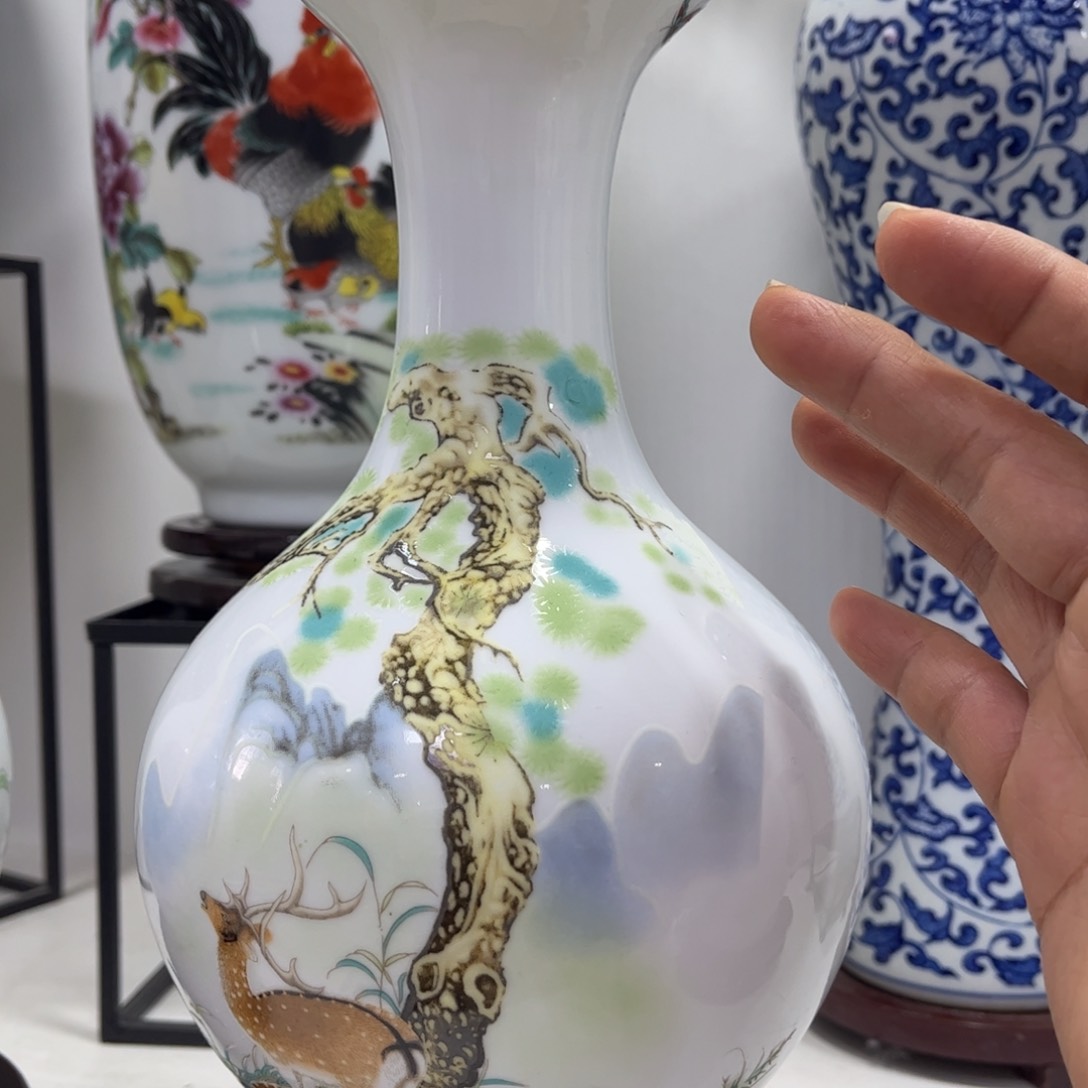 景德镇陶瓷花瓶摆件