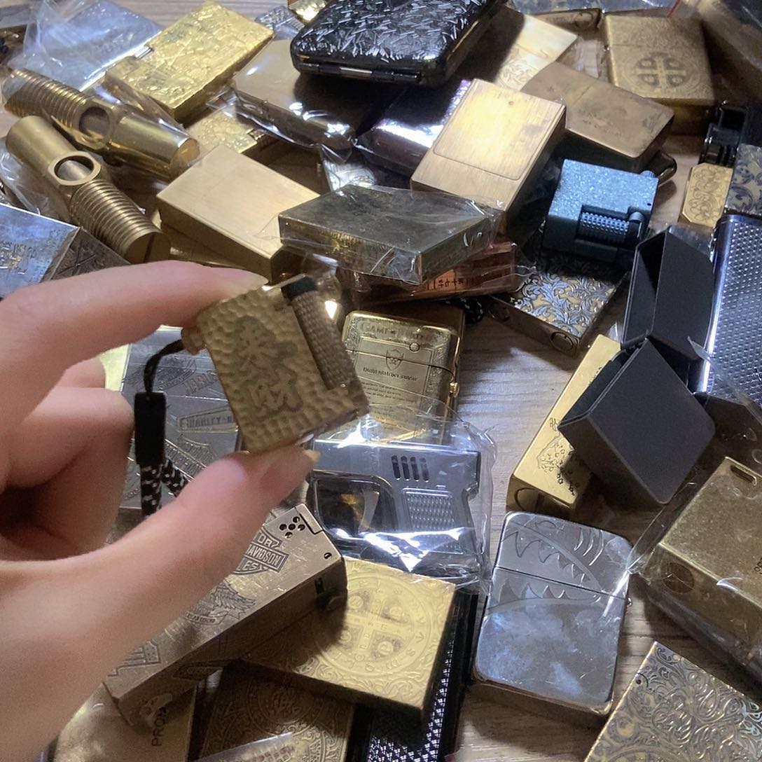 锦***安铜捡漏直播间福利打火机