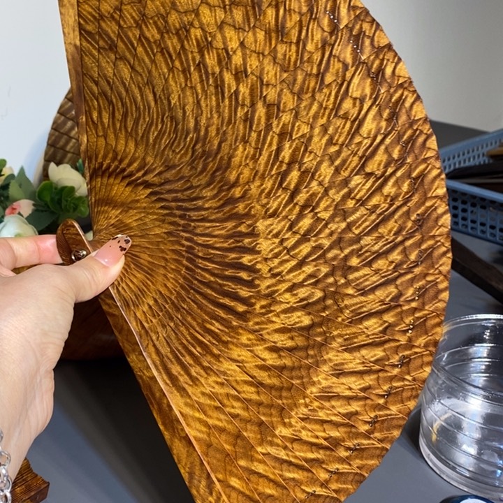 金丝楠金丝楠木扇子