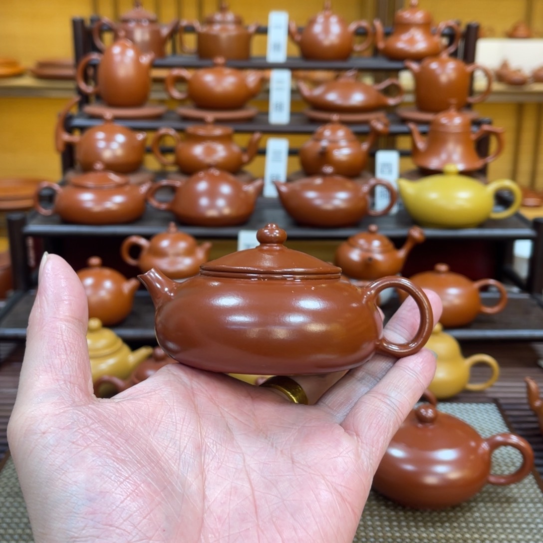 紫砂茶壶寒江110-130cc