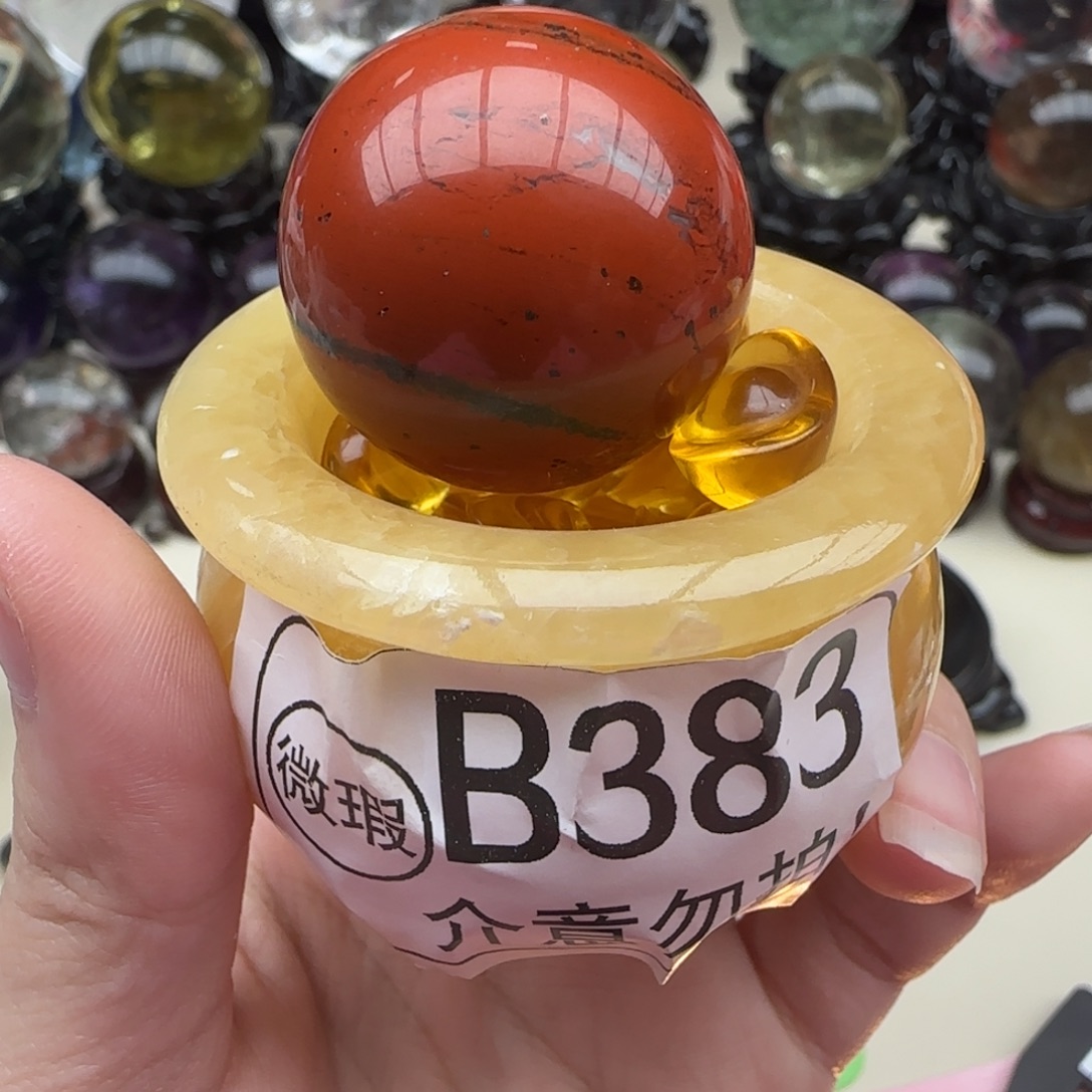 未镶嵌水晶摆件b383