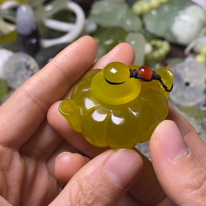 岫玉天然岫玉手把未镶嵌