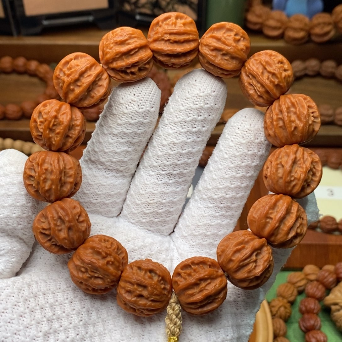 文玩核桃吊坠22老款京八棱