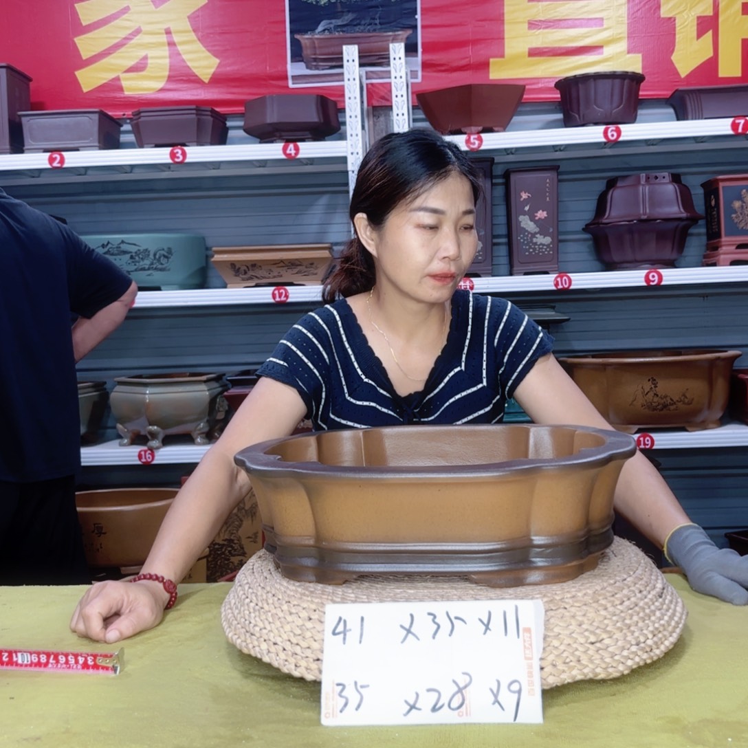 紫砂花盆宜兴紫砂