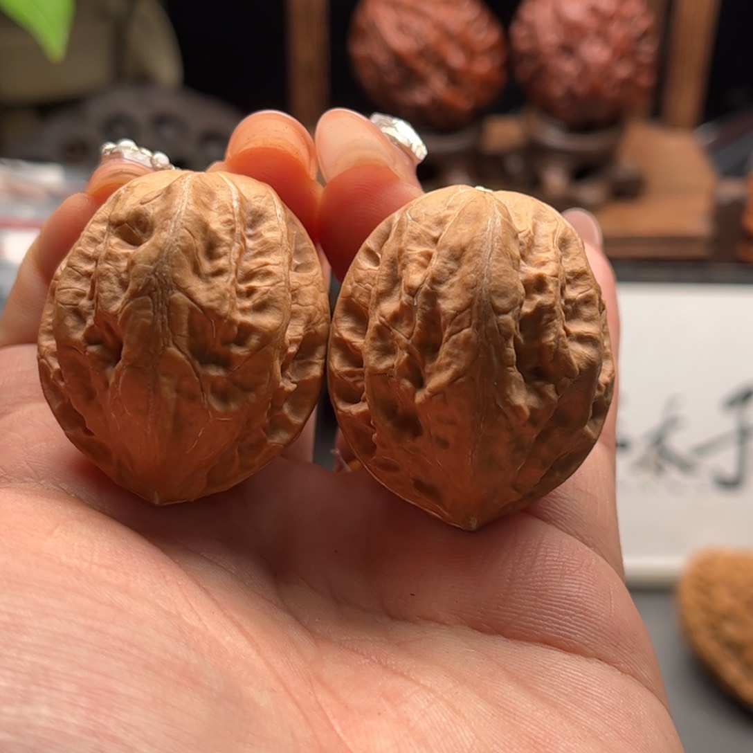 文玩核桃把件关东木子家楸大胖10