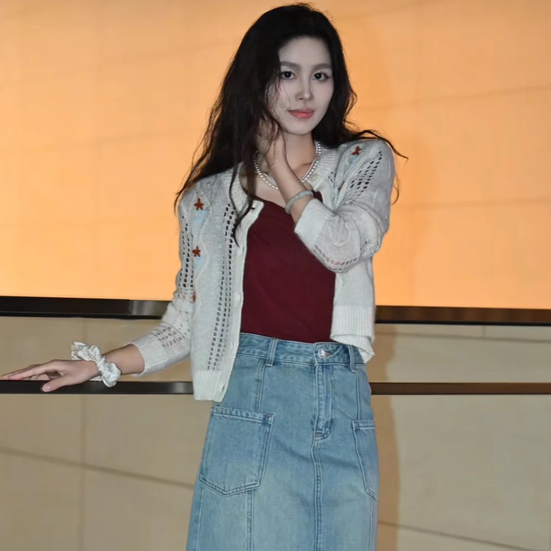 9397 马海毛毛织开衫微扎