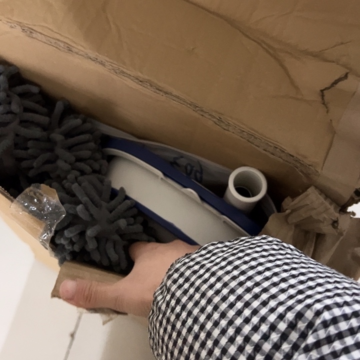 俊***塑料带盆拖把清仓不退不换瑕疵不退不换