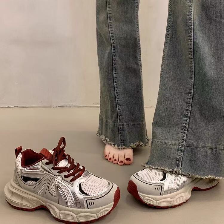 818新款女鞋老爹鞋秋冬