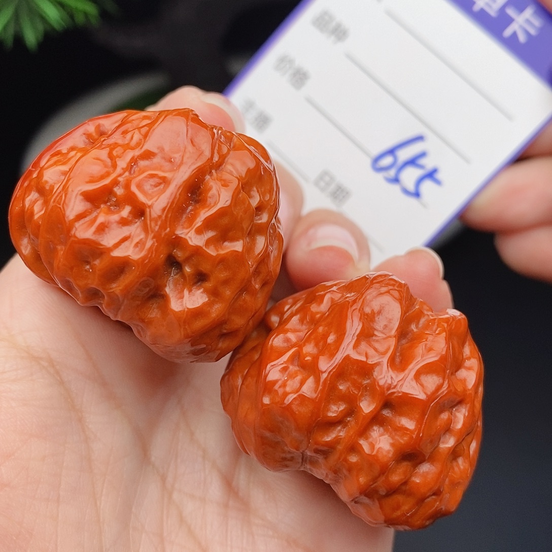 文玩核桃把件38蛤蟆头655