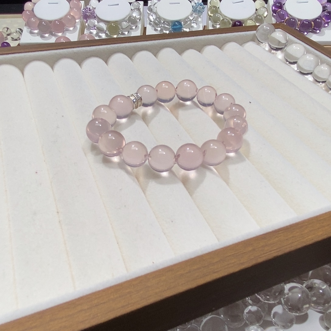 银S925镶嵌手链水晶11+定制