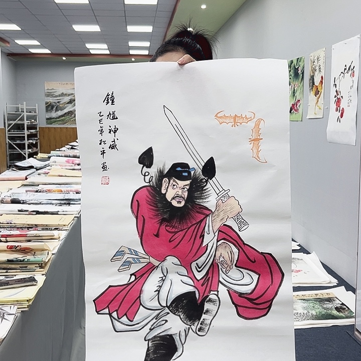 国画国画宣纸纯手绘作品